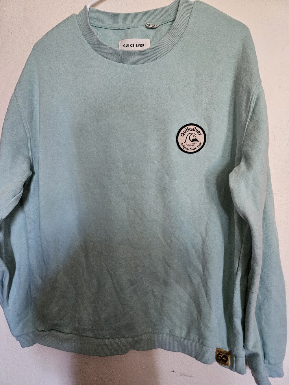 Quiksilver Light Mint Pullover Sweatshirt